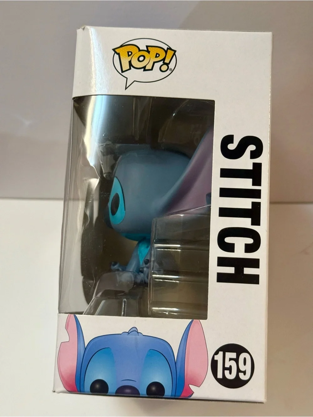 Funko Disney Stitch Vinyl Figure - Blue with Pink Ear Accents 159